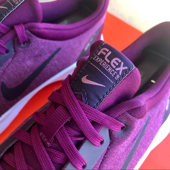 Nike Flex Experience 8 Running Shoes Burgundy Ash - Picture 6 of 11